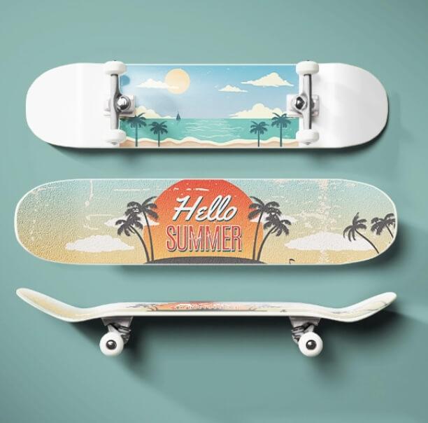 Picture on Skateboards