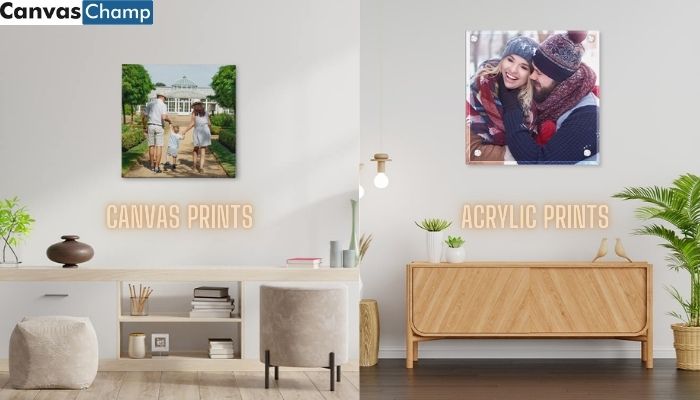 Acrylic Prints vs. Canvas Prints – A Detailed Guide 