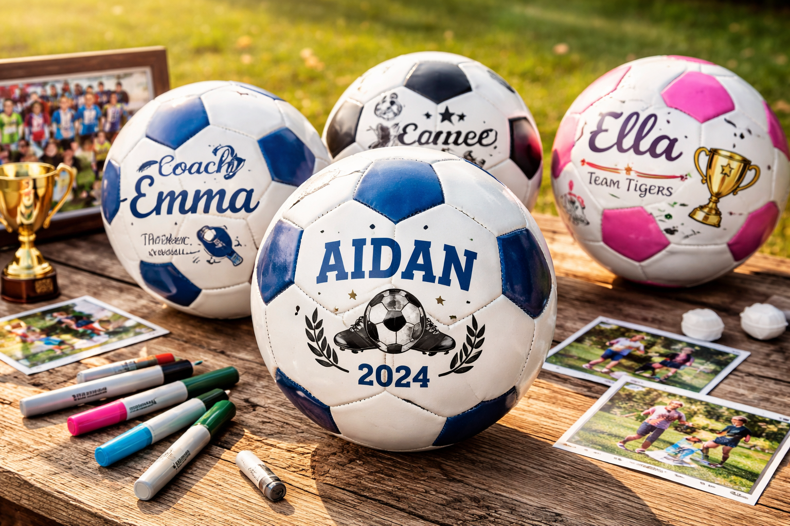 Turning Soccer Balls into Memorable Keepsakes Turning Soccer Balls into Memorable Keepsakes