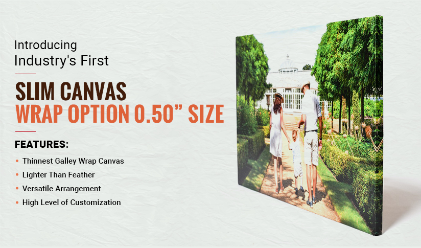 Canvas Lite: Elegant and Stylish Canvas Thin Wraps by CanvasChamp