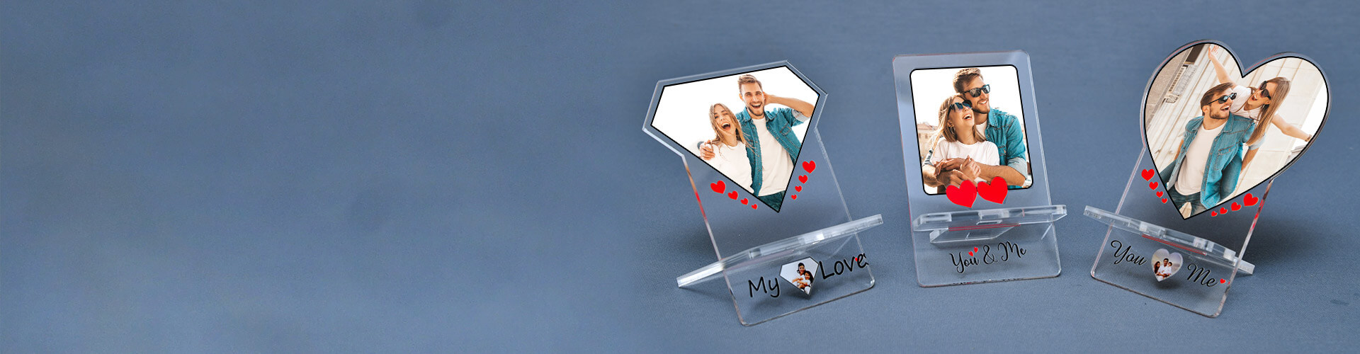 Personalised Acrylic Mobile Stand Online NZ CanvasChamp