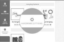 Select hardware options