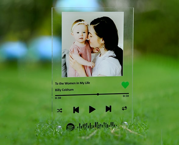 Personalised Spotify Music Plaque