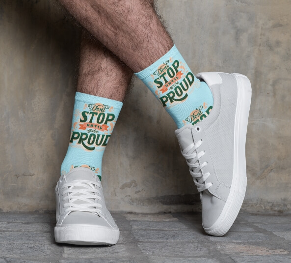Custom Photo Socks in New Zealand