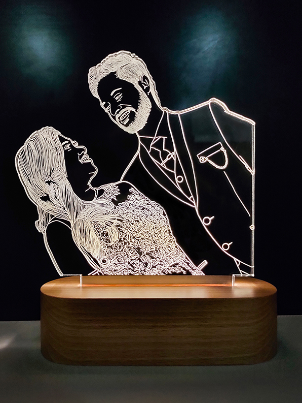 Custom 3D Photo Lamp