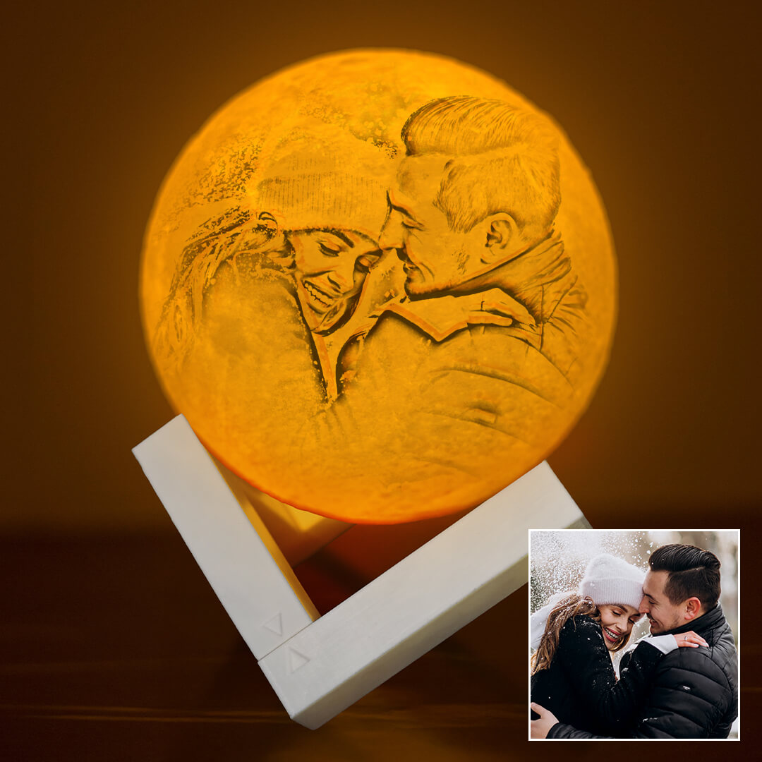 Custom Photo Moon Lamp