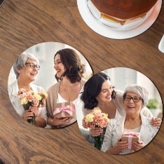 Custom Photo Coasters for Mothers Day Sale New Zealand