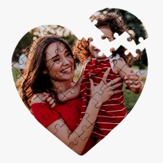 Heart Photo Puzzle for Mothers Day Sale New Zealand