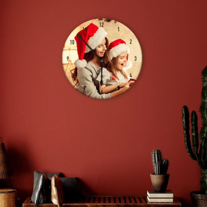 Custom Wall Clock for Christmas Sale New Zealand