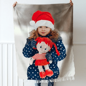 Custom Woven Blankets for Christmas Sale New Zealand