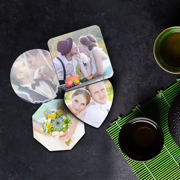 Custom Photo Coasters