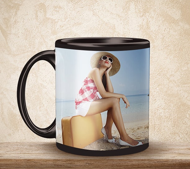 Start your day with personalized photo mug