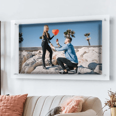 Custom Clear Frame Acrylic for Valentine Day Sale New Zealand