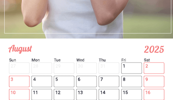 A Calendar for YOUR Year A Calendar for YOUR Year