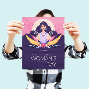 Poster Prints for Initernational Womens Day Sale New Zealand