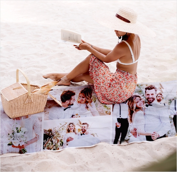 Ideas To Use Custom Beach Towels For Beach Weddings